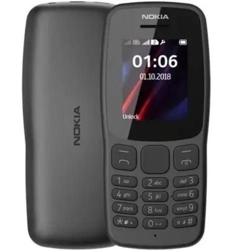 Nokia Button Dual Sim, Small Basic Phone Cheap Black Color