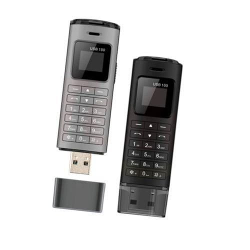 Bontel l USB Two Sim Bluetooth Card Reader Phone- Black