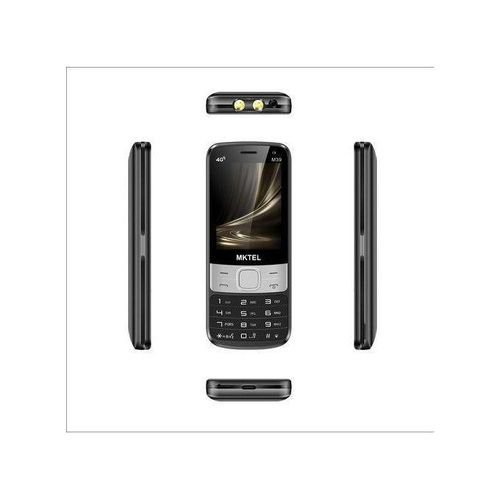 MKTEL Two Sim Touch Screen 4G WiFi Hotspot Whatsapp Phone black