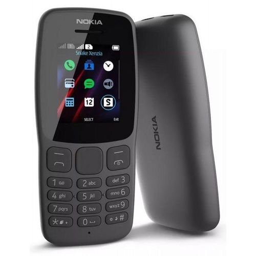Nokia Button Dual Sim, Small Basic Phone Cheap Black Color