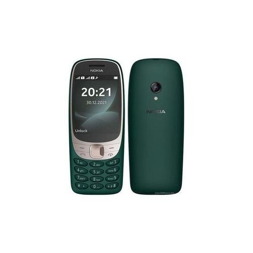 Nokia 6310 Classic Design, Wireless FM Feature Phone -GREEN