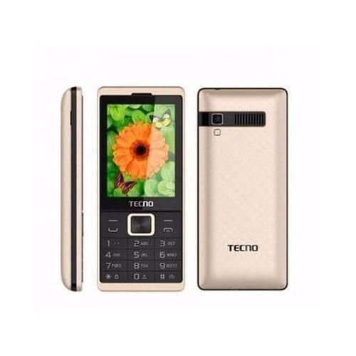 Tecno T528 Dual sim,Fm Radio camera with flash 2500mah gold