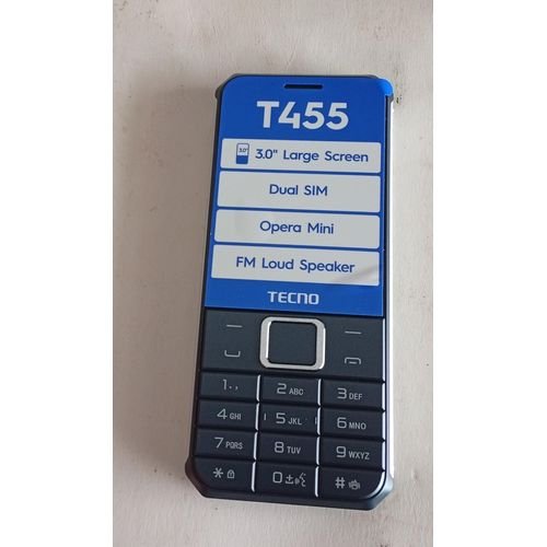 Tecno T455 Dual Sim 3.0" Operamini,with 2000mah