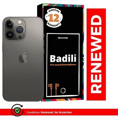 Apple iPhone 13 Pro, 6GB RAM, 128GB Storage, Graphite, 3095mAh, 6.1 inch with 12 months warranty (Refurbished)