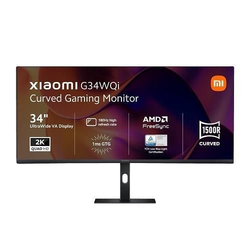 XIAOMI Curved Gaming Monitor G34WQi 180Hz Refresh Rate