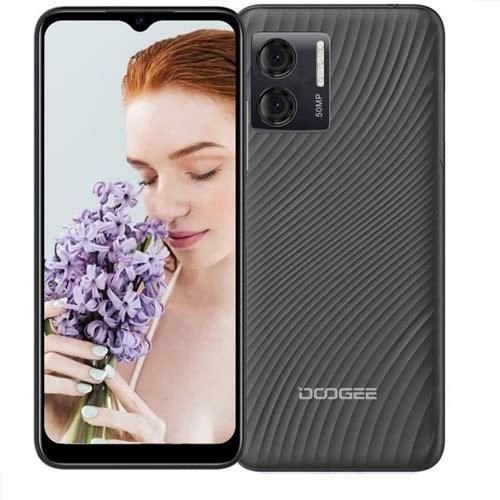 Doogee N50 , 8+7GB=15GB Ram+128GB Rom Android 13 Smartphone, 6.52" Display Android 50MP AI Camera Dual 4G Phones