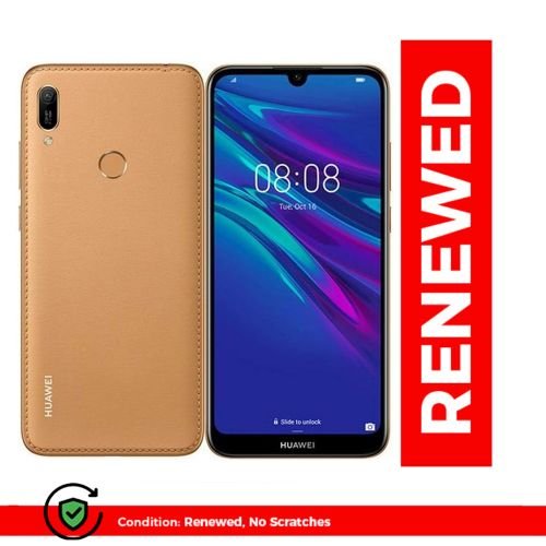 Refurbished Y6 Prime 2019 3GB RAM + 64GB ROM 3020mAh 6.09" HD+ Display Dual Camera Face Unlock Smartphone?Local Customer Service?- Gold