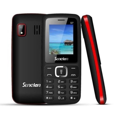 Sunelan S7 1.8" Screen Phone, Dual Sim, Music, Camera, Touch Light, Game, BL 5C_Battery-Black