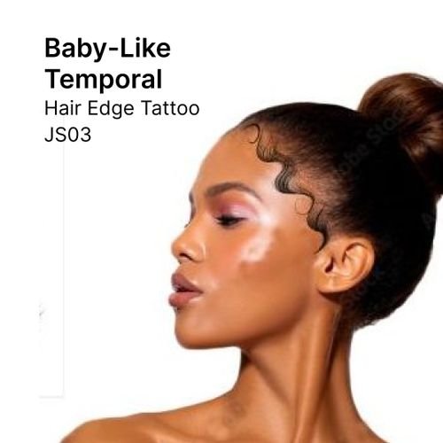 Babylike Hair Temporary Tattoo For Adults JS03