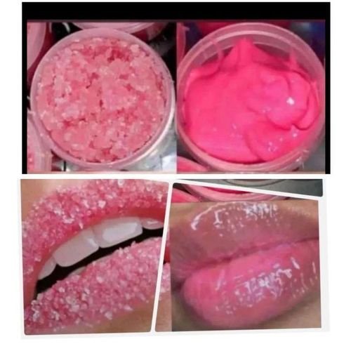 Nacific Permanent Pink lips Cream / Balm & Pink Lip scrub for dark Lips very Effective.