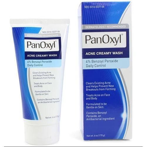 PanOxyl Acne Creamy Wash 4% Benzoyl Peroxide, 170g