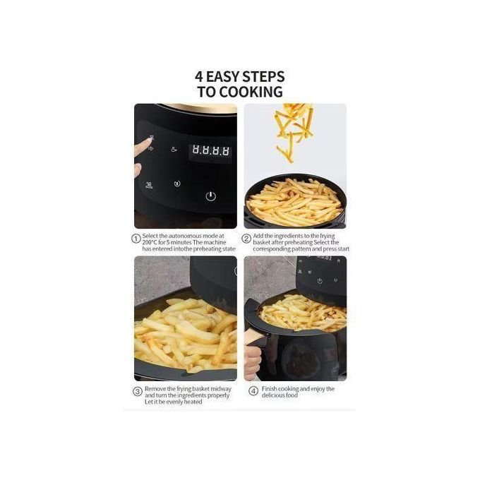 SILVER CREST 8L Extra Large Digital AirFryer - Image 2