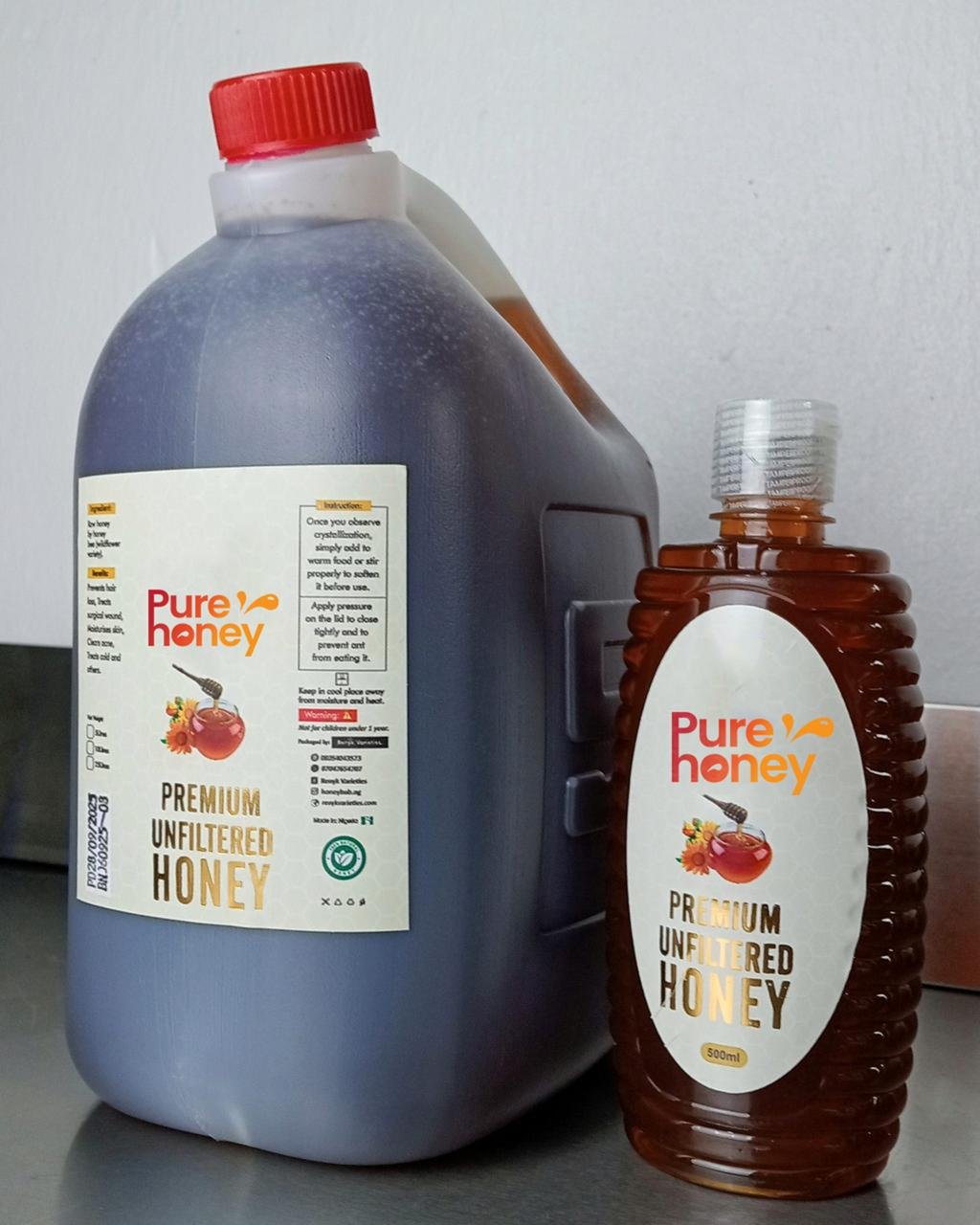 75cl Pure Honey Bottle - Image 2