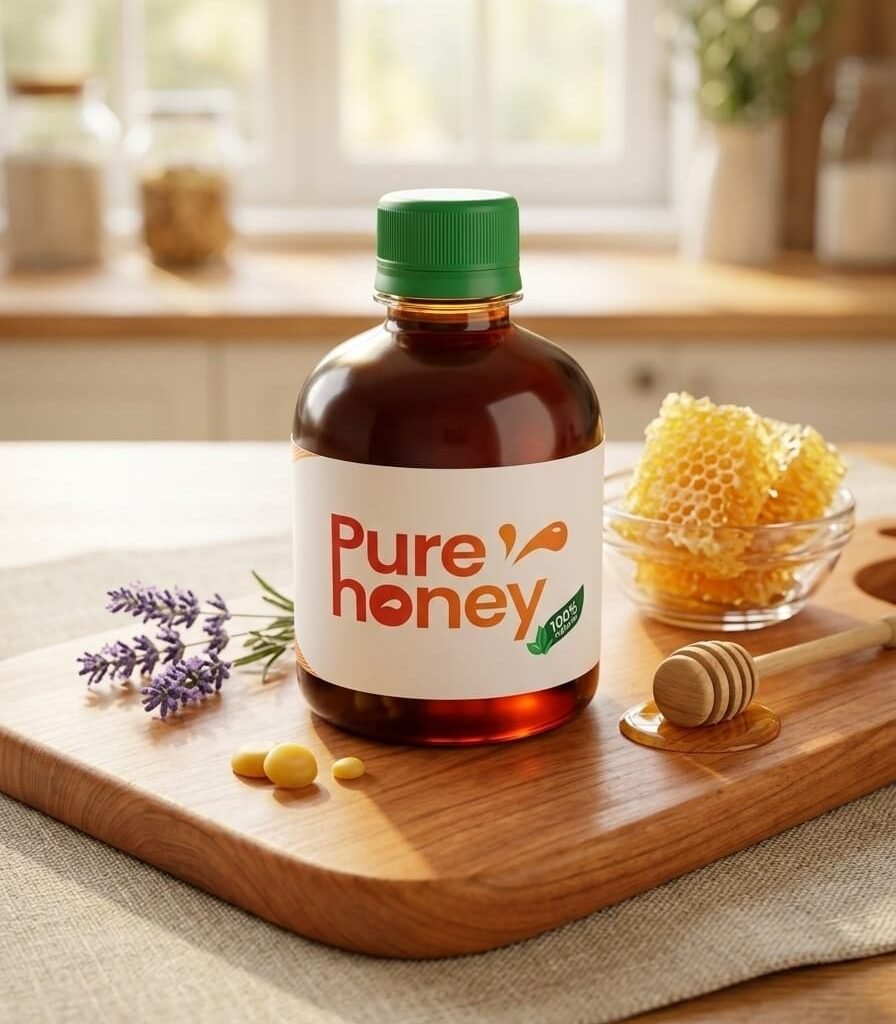 25cl Pure Honey Bottle