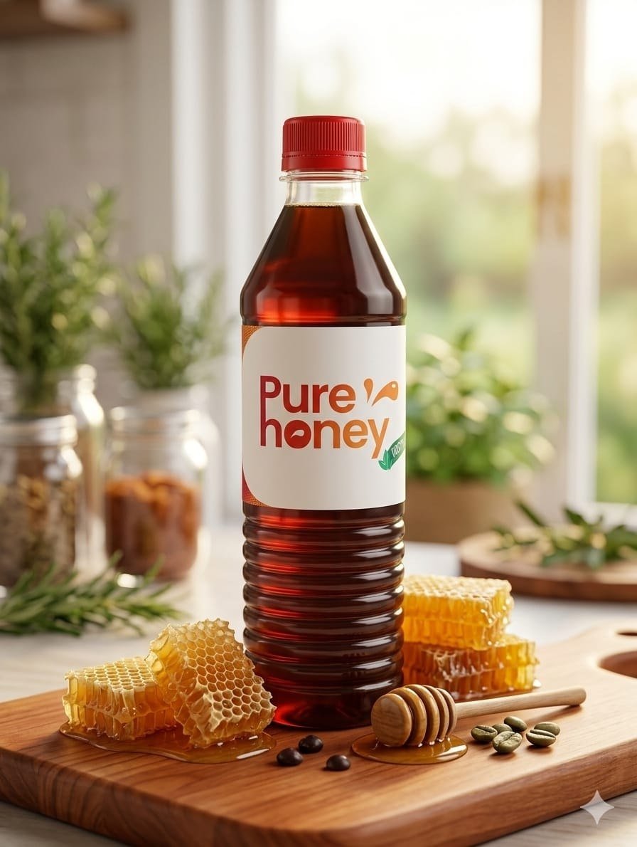 75cl Pure Honey Bottle